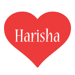 Harisha love logo