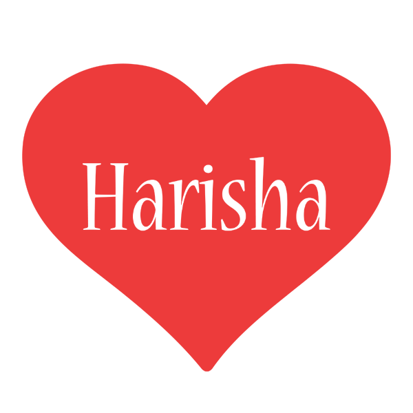 Harisha love logo