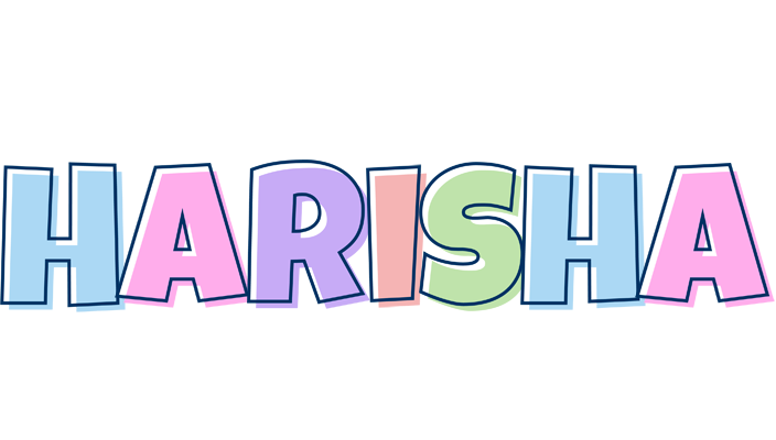 Harisha pastel logo