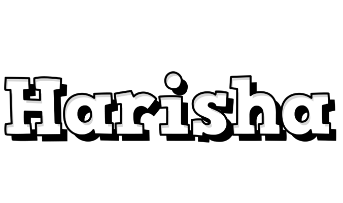 Harisha snowing logo