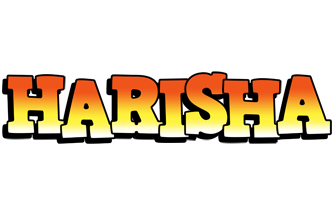 Harisha sunset logo