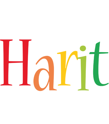 Harit birthday logo