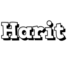 Harit snowing logo