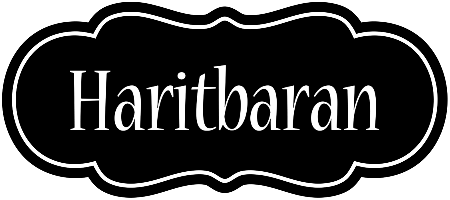 Haritbaran welcome logo