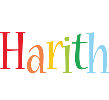 Harith birthday logo