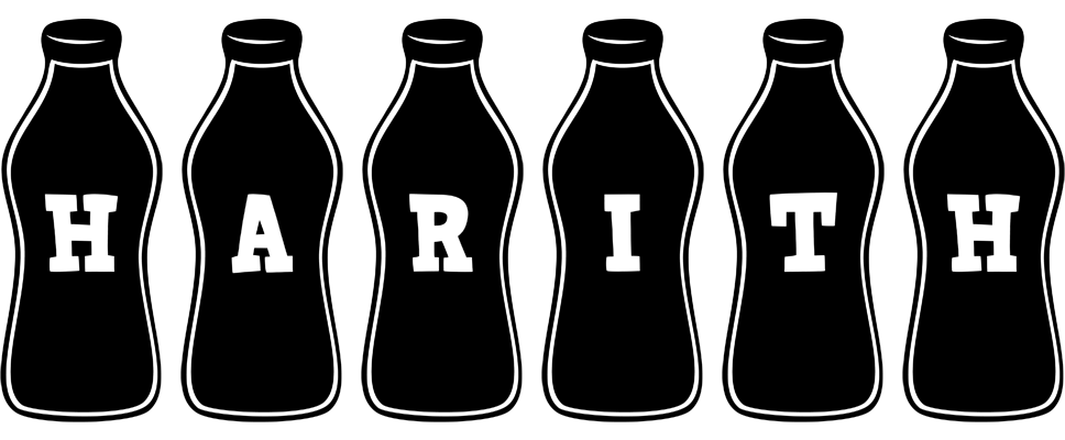 Harith bottle logo
