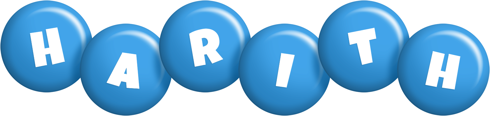 Harith candy-blue logo
