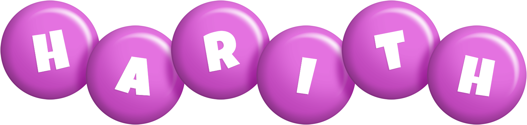 Harith candy-purple logo