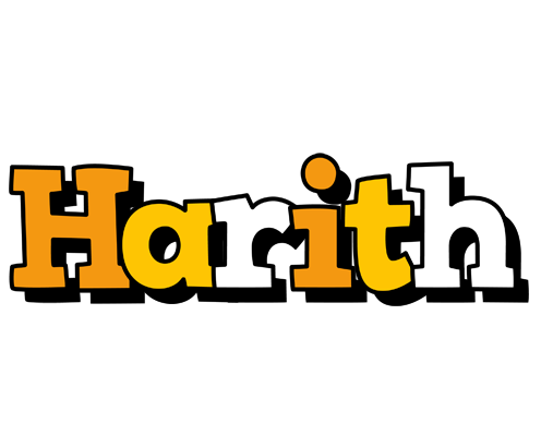Harith cartoon logo