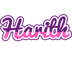 Harith cheerful logo