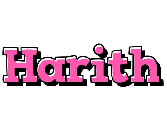 Harith girlish logo