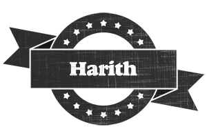 Harith grunge logo