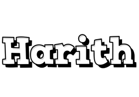 Harith snowing logo