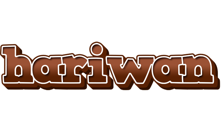 Hariwan brownie logo