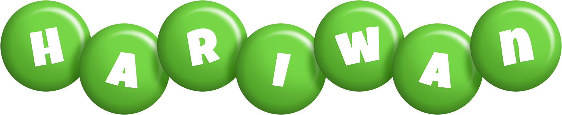 Hariwan candy-green logo