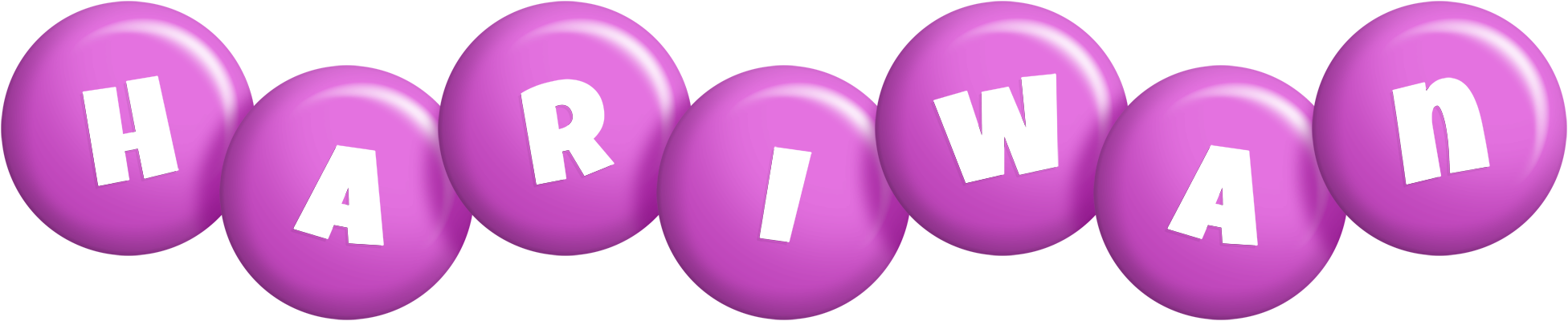 Hariwan candy-purple logo