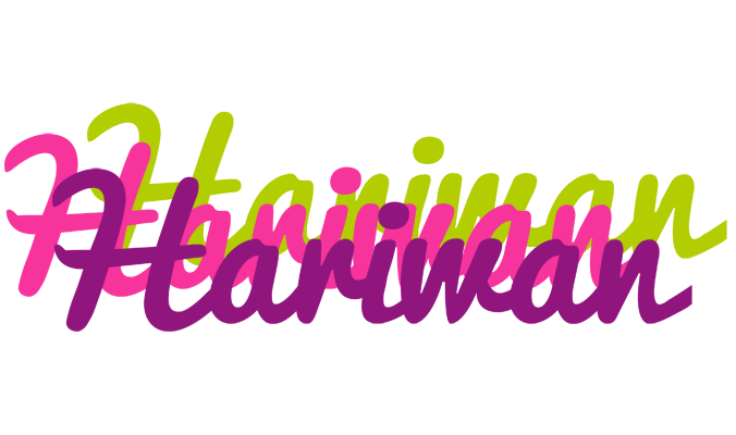 Hariwan flowers logo