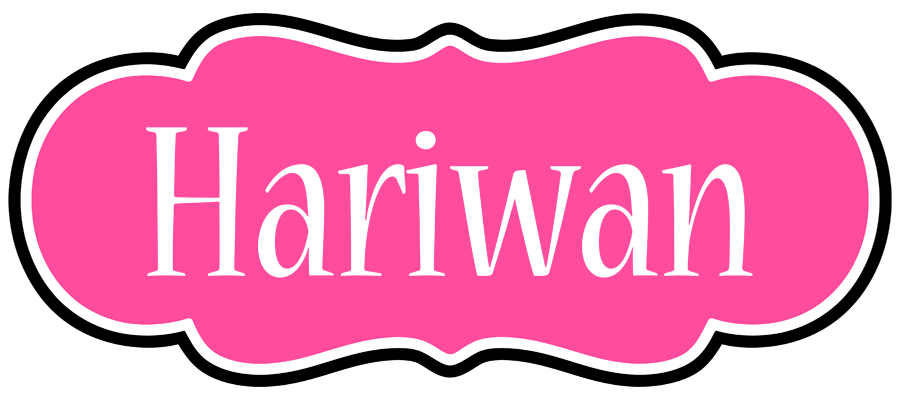 Hariwan invitation logo