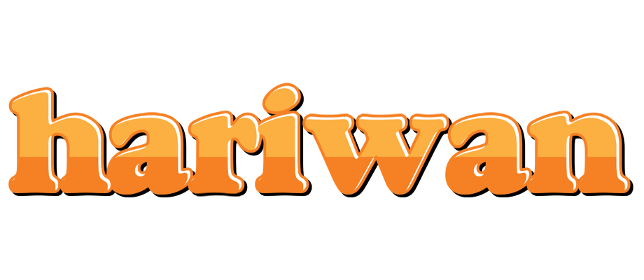 Hariwan orange logo