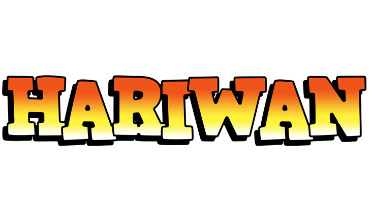 Hariwan sunset logo