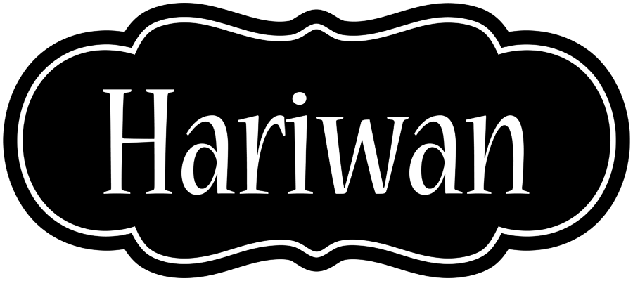 Hariwan welcome logo