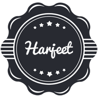 Harjeet badge logo