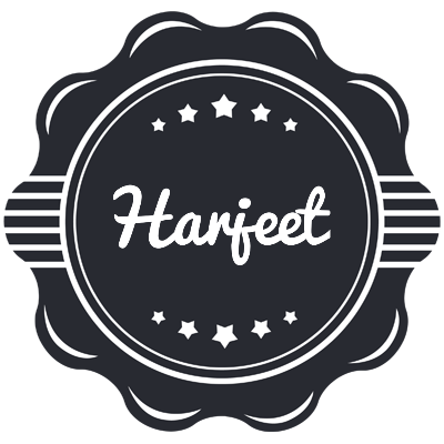 Harjeet badge logo