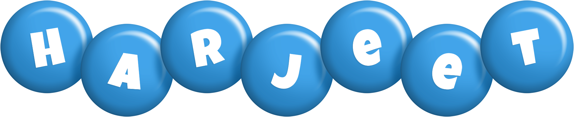 Harjeet candy-blue logo