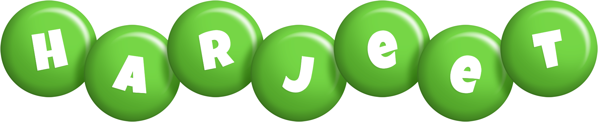 Harjeet candy-green logo