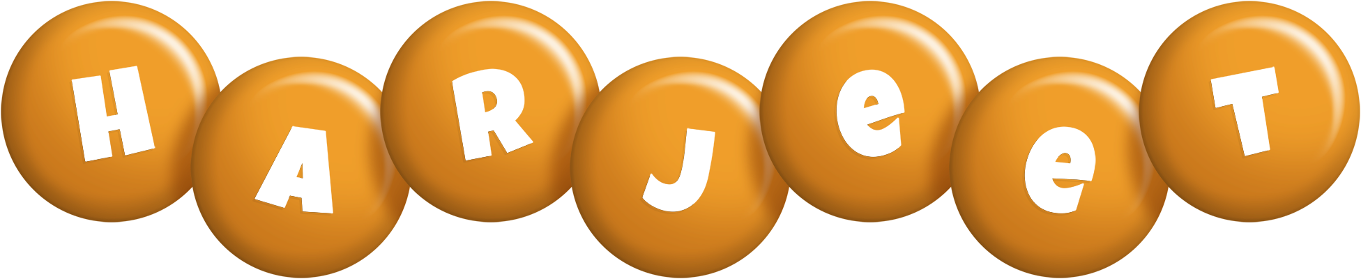 Harjeet candy-orange logo