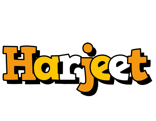 Harjeet cartoon logo