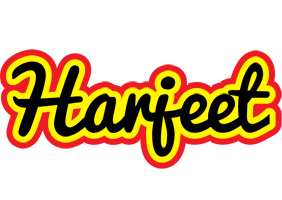 Harjeet flaming logo