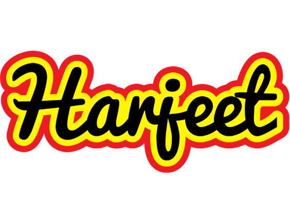 Harjeet flaming logo