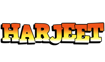 Harjeet sunset logo