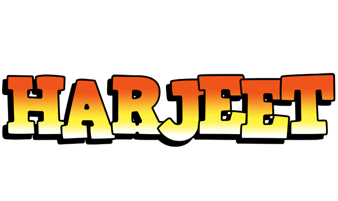 Harjeet sunset logo