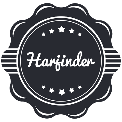 Harjinder badge logo