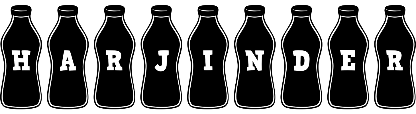 Harjinder bottle logo
