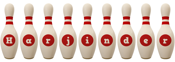 Harjinder bowling-pin logo