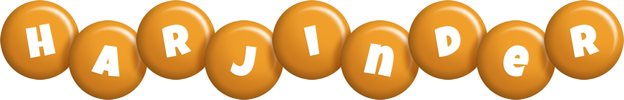 Harjinder candy-orange logo