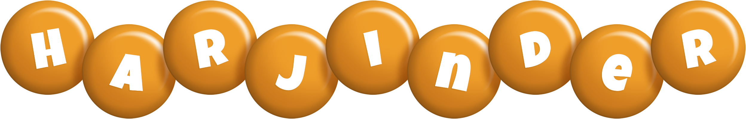 Harjinder candy-orange logo