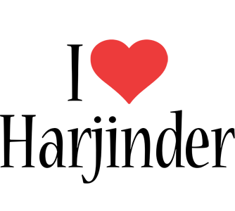 Harjinder i-love logo