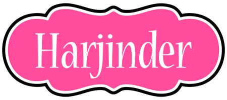 Harjinder invitation logo