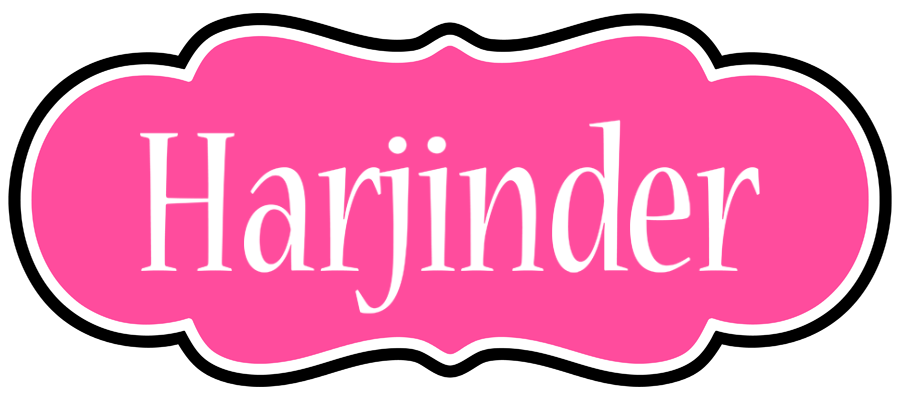 Harjinder invitation logo