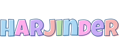 Harjinder pastel logo