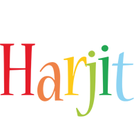 Harjit birthday logo