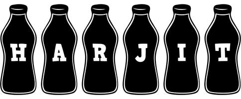 Harjit bottle logo