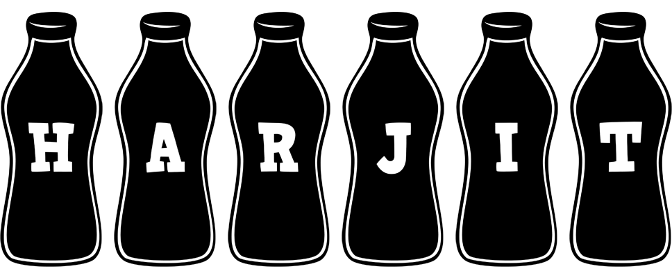 Harjit bottle logo