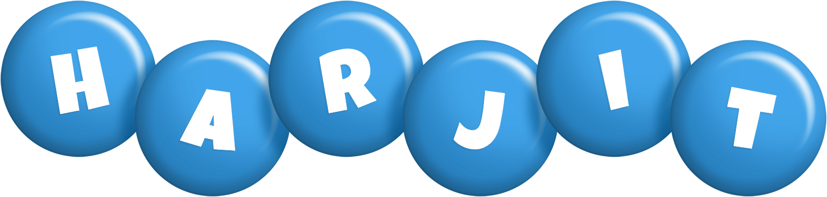 Harjit candy-blue logo
