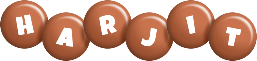 Harjit candy-brown logo