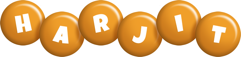 Harjit candy-orange logo